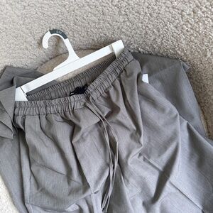 ASOS Women's Gray Wide Leg Pants